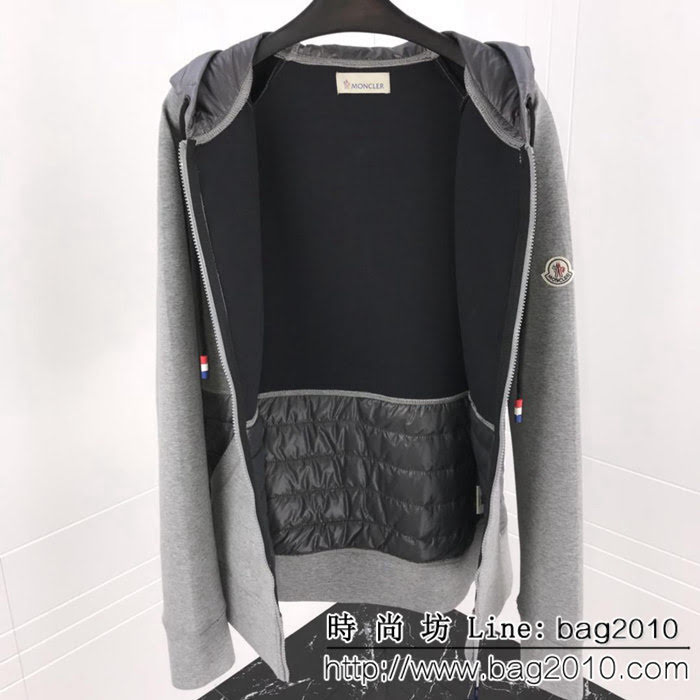 MONCLER蒙口 18ss秋冬新款 太空棉羽絨 拼接男款外套 ydi1524